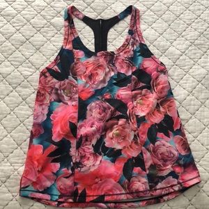 Lululemon Floral Tank